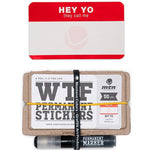 MTN WTF Egg Shell Stickers: Hey Yo 50 Pack