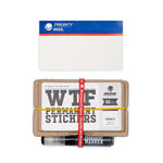 MTN WTF Permanent Stickers: Priority Mail 50 Pack