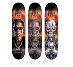 DGK Henry Sanchez T2022 Lenticular Skateboard Deck - 8.0"